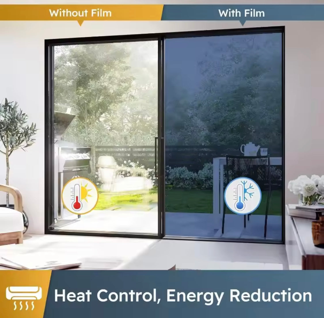 Self Adhesive Insulation Window Film, Heat Control Reflective Window Tint, Anti UV Mirror Window Film, Anti UV Car Glass Foil Self Adhesive Insulation Window Film, Heat Control Reflective Window Tint, Anti UV Mirror Window Film, Anti UV Car Glass Foil